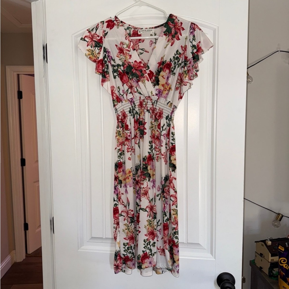 Jon & Anna Multicolor Floral Midi Dress
